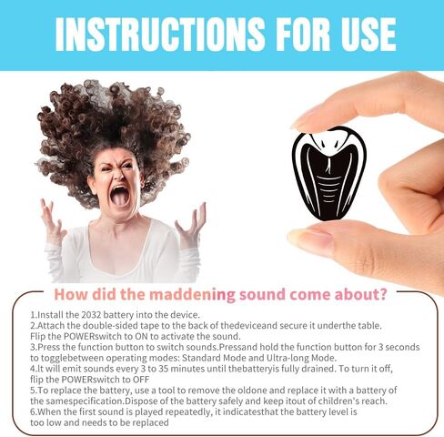 Cricket Noise Maker Prank, Hidden Buzzing Sound Prank Device, Black, Office Home Car Adult Gag Gift Set (3 of Them) in Kuwait