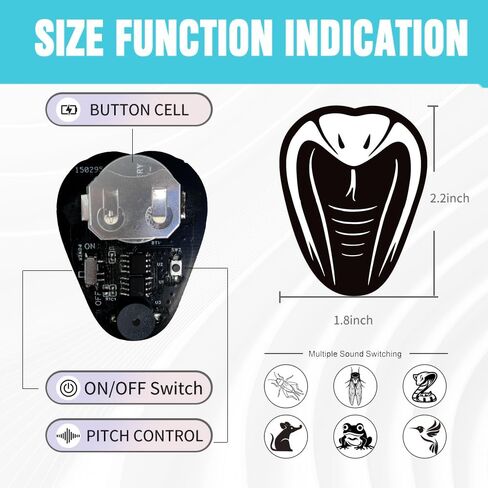 Cricket Noise Maker Prank, Hidden Buzzing Sound Prank Device, Black, Office Home Car Adult Gag Gift Set (3 of Them) in Kuwait