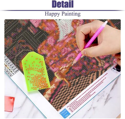 pchmcu 6 Pack Halloween Diamond Art Kits for Adults, 5D DIY Cute Ghost Flowers Diamond Painting Kits for Room Bedroom Living Room Bathroom Wall Decor 12x16 Inch in Saudi Arabia
