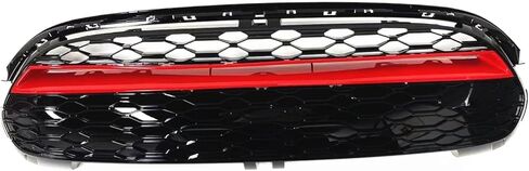 Front Grille Racing Grill Bumper Air Hood Vent Mesh Grid Compatible For BMW MINI COOPER F55 2015-2020 F56 2014-2020 F57 2016-2021 in Saudi Arabia