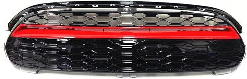 Front Grille Racing Grill Bumper Air Hood Vent Mesh Grid Compatible For BMW MINI COOPER F55 2015-2020 F56 2014-2020 F57 2016-2021 in Saudi Arabia