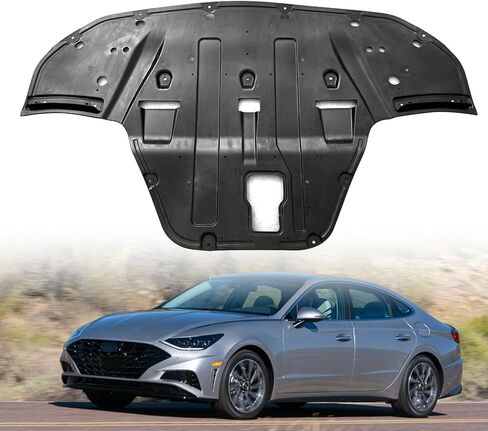 دروع سبلاش للمحرك تحت الغطاء متوافقة مع 2020 2021 2023 Hyundai Sonata استبدال 29110L0000 HY1228203 in Kuwait