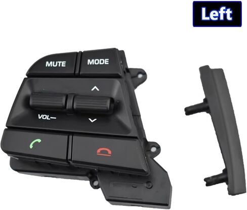 Steering Wheel Switch Control Left Side Control Buttons Car Steering Wheel Button Switch Volume for Hyundai for Solaris 1.6L 2017-2022 in Kuwait