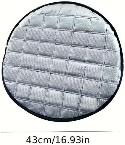 Universal Car Steering Wheel Cover – Heat Insulation & Sun Protection, High Temperature Resistant, Fits Most Car Models & SUVs in Kuwait