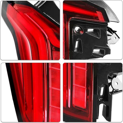 SOCKIR Tail Light Assembly Replacement for 2020 2021 2022 2023 2024 Cadillac CT5 LED Red Rear Outer Brake Taillight Taillamp Replacement Left Driver Side in Kuwait