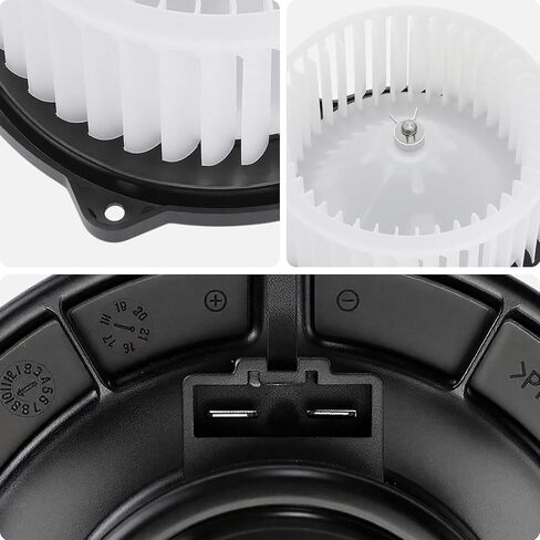 AISIN AFTERMARKET BLMAZ-00019 HVAC Blower Motor with Wheel Assembly - Compatible with Chrysler Sebring 2001-2005, Dodge Stratus 2001-2005, Mitsubishi Eclipse 2000-2005, Montero 2001-2006 in Kuwait
