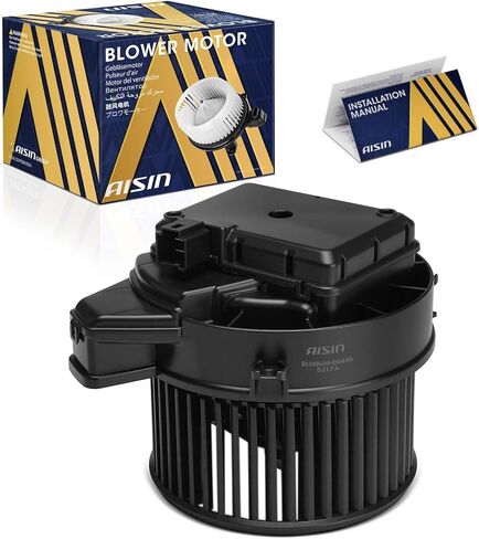 محرك منفاخ AISIN AFTERMARKET BLMBLM-00445 HVAC مع محرك بدون فرشاة ومجموعة عجلات - متوافق مع BMW 530E 2018-2020، 530I 2017-2020، 540 2017-2020، 740E 2017-2019، M5 2018-2020 in Kuwait