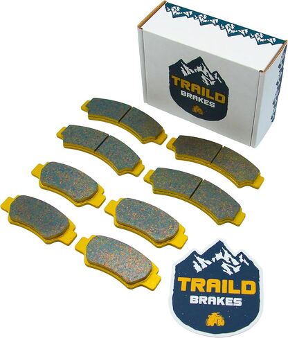 Traild Ceramic Brake Pad Set for Segway Villain SX10 2021-2025 Front & Rear Full Vehicle Set in Kuwait