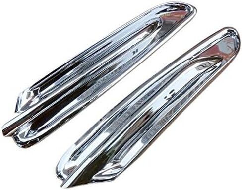 HIGH FLYING ABS Chrome Exterior Bottom Head Light Lamp Eyelid Cover Decoration Trim 2pcs for Buick Encore 2013-2015 in Saudi Arabia
