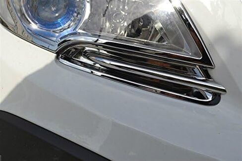 HIGH FLYING ABS Chrome Exterior Bottom Head Light Lamp Eyelid Cover Decoration Trim 2pcs for Buick Encore 2013-2015 in Saudi Arabia