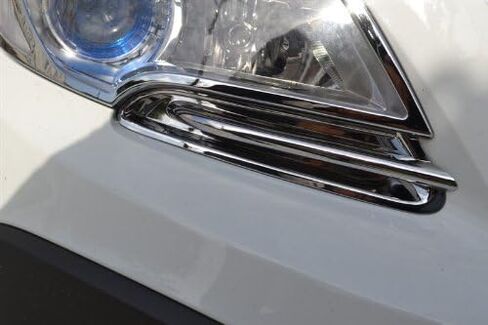 HIGH FLYING ABS Chrome Exterior Bottom Head Light Lamp Eyelid Cover Decoration Trim 2pcs for Buick Encore 2013-2015 in Saudi Arabia
