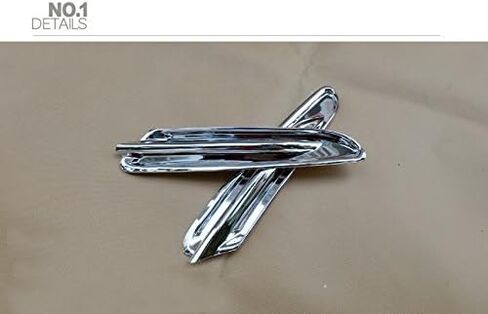HIGH FLYING ABS Chrome Exterior Bottom Head Light Lamp Eyelid Cover Decoration Trim 2pcs for Buick Encore 2013-2015 in Saudi Arabia