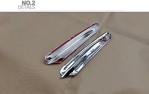 HIGH FLYING ABS Chrome Exterior Bottom Head Light Lamp Eyelid Cover Decoration Trim 2pcs for Buick Encore 2013-2015 in Saudi Arabia