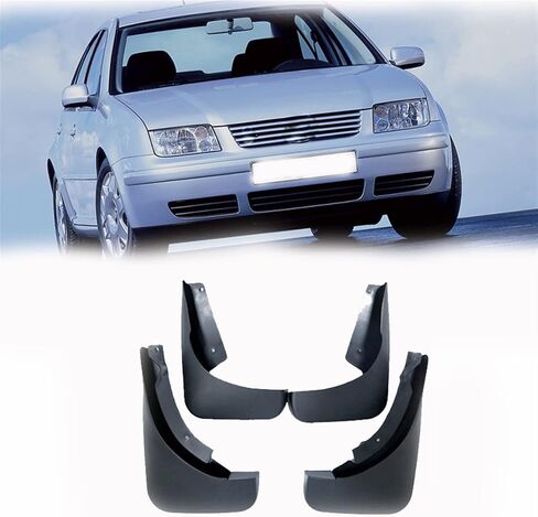 4 PCS Car MudFlaps Mudguard Splash Guards Fender Auto Accessories for VW for Jetta 1998 1999 2000 2001 2002 2003 2004 2005 A4 MK4 1J Mud Flaps in Kuwait