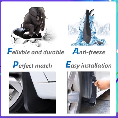 4 PCS Car MudFlaps Mudguard Splash Guards Fender Auto Accessories for VW for Jetta 1998 1999 2000 2001 2002 2003 2004 2005 A4 MK4 1J Mud Flaps in Kuwait