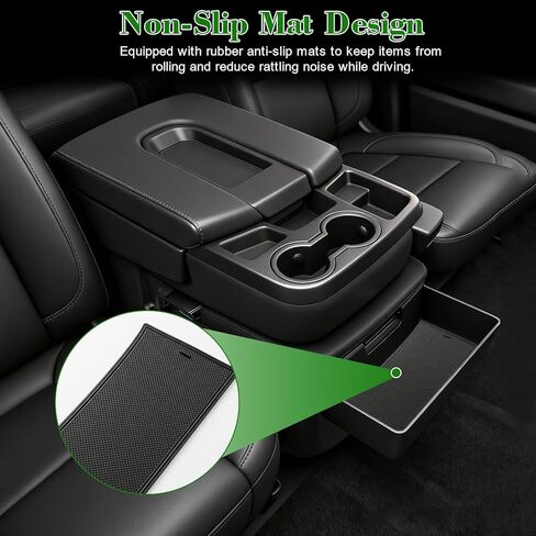 Center Console Hanging Organizer Box for 2019-2026 Chevy Silverado/GMC Sierra 1500 & 2020-2026 Silverado/Sierra 2500HD 3500HD Interior (Split-Bench Folding Seat Only) in Saudi Arabia