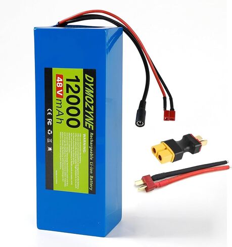 36V 48V Ebike Battery, 12Ah 20Ah Lithium-ion Battery Pack with 30A BMS, High Power Replacement Battery for 100W-2000W Electric Bike Motor, Scooter, Go-Kart & DIY E-Bicycle, Long Range Cycles in Kuwait