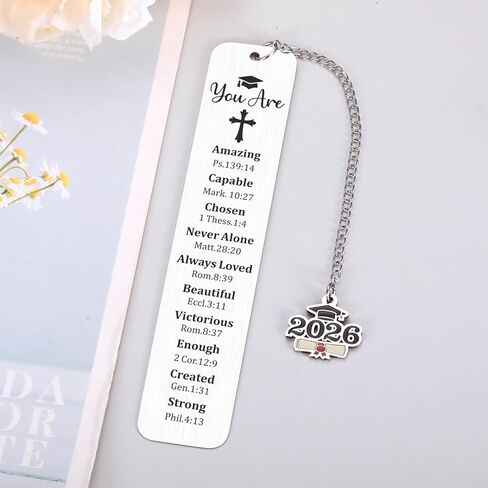 2026 Graduation Gifts for Her Granddaughter 8th Grade Graduation Bookmark Gift for Class of 2026 Inspirational Christian Bookmarks Gifts for Graduates Senior Night Nurse College High School Grad Gift in Kuwait