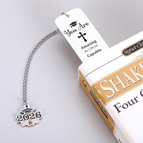 2026 Graduation Gifts for Her Granddaughter 8th Grade Graduation Bookmark Gift for Class of 2026 Inspirational Christian Bookmarks Gifts for Graduates Senior Night Nurse College High School Grad Gift in Kuwait