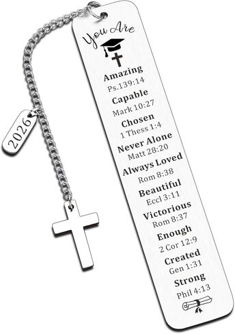 2026 Graduation Gifts for Her Granddaughter 8th Grade Graduation Bookmark Gift for Class of 2026 Inspirational Christian Bookmarks Gifts for Graduates Senior Night Nurse College High School Grad Gift in Kuwait