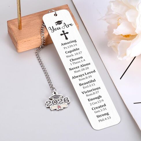 2026 Graduation Gifts for Her Granddaughter 8th Grade Graduation Bookmark Gift for Class of 2026 Inspirational Christian Bookmarks Gifts for Graduates Senior Night Nurse College High School Grad Gift in Kuwait