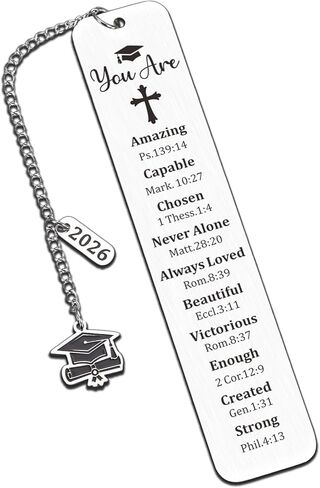 2026 Graduation Gifts for Her Granddaughter 8th Grade Graduation Bookmark Gift for Class of 2026 Inspirational Christian Bookmarks Gifts for Graduates Senior Night Nurse College High School Grad Gift in Kuwait