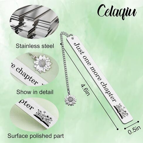 Bookmarks for Women Friend Sunflower Jewelry Gifts for Book Lovers Bookish Woman Coworkers Book Marks for Reading Birthday Christmas in Saudi Arabia