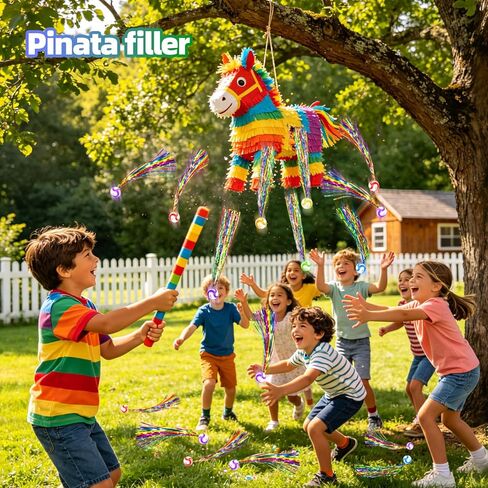 40 Pcs Comet Balls Rubber Bouncy Balls Bulk with Colorful Streamers for Birthday Party Favors Pinata Goodie Bag Stuffers in Saudi Arabia
