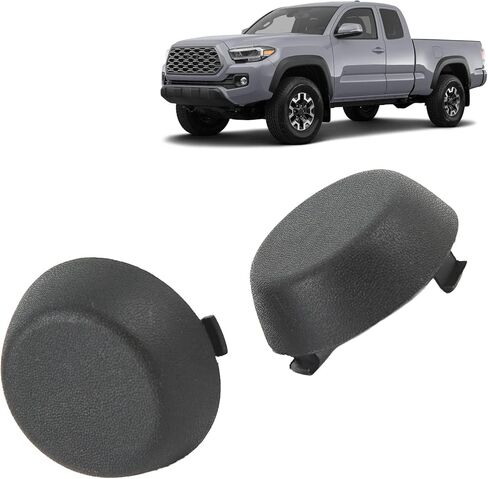 Rear Bumper Dome Bolt Cover, 2PCS ABS Black Replacement Caps, PT228-34000-BK, for Tacoma 2005-2015 Model in Kuwait