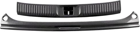 Car Accessories Rear Bumper Protector Sill Plate Guard Cover Compatible with Honda New HR-V HRV 2023 2024 2025 2026 (Carbon Fiber Black) 2PCS Stainless Steel in Saudi Arabia