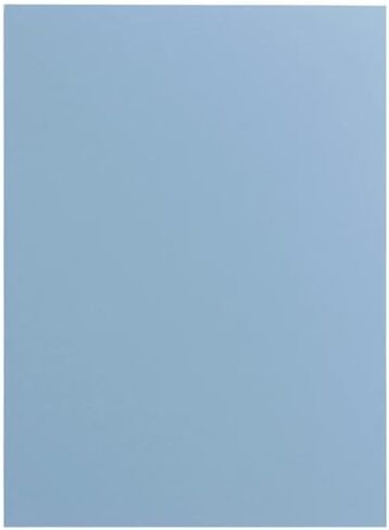 Paper Accents Card Stock Pack - 25 Sheets - 8.5 x 11 Inches - 74 lb Cover (Light Cornflower Blue) in Saudi Arabia