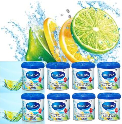 My Shaldan Air Freshener V8 - Squash x8 cans Real Fruit Aroma by ST. Corporation, Japan, Original Classic Formula. in Saudi Arabia