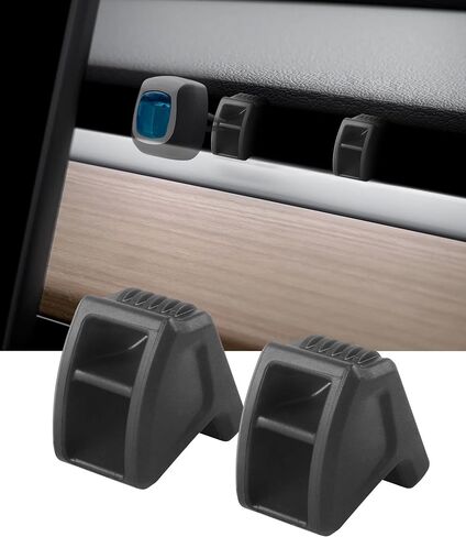 2PCS Air Freshener Adapter,Car Accessories Universal Car Air Freshener Diffuser Holder,Silicone Freshener Adapter Outlet Clip,Automotive Interior (2024-2026 Model3 & 2025-2026 Model Y Juniper) in Kuwait