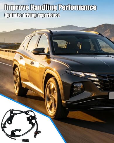 2Pcs Rear ABS Wheel Speed Sensor Fit for Hyundai Tucson 2016 2017 2018 2019 2020 Some Models Replace 95680D3210 95681D3210 2ABS3684 2ABS3689, Left and Right in Kuwait