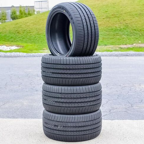 Set of 4 (FOUR) Atlas Force UHP All-Season Truck/SUV High Performance Radial Tires-245/50R19 245/50/19 245/50-19 105W Load Range XL 4-Ply BSW Black Side Wall UTQG 520AAA in Saudi Arabia