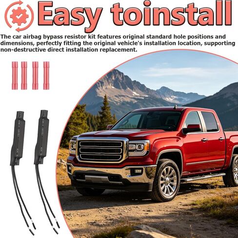 Electronic Strut Bypass Kit Front and Rear Works on FE1 FE2 FE3 F55 and F95 Magnetic Ride Struts Bypass Kits Vehicle,Compatible with Buick GMC Cadillac Chevrolet Ford (2000-2012) in Saudi Arabia
