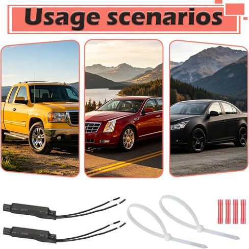 Electronic Strut Bypass Kit Front and Rear Works on FE1 FE2 FE3 F55 and F95 Magnetic Ride Struts Bypass Kits Vehicle,Compatible with Buick GMC Cadillac Chevrolet Ford (2000-2012) in Saudi Arabia