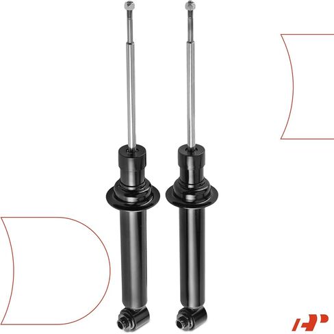 A-Premium Rear Shock Absorber Compatible with BMW 525i 1995 2001-2003, E39 Series 528i 1997-2000, 530i 2001-2003, 540i 1997-2003, Driver and Passenger Side 2-PC Set in Kuwait