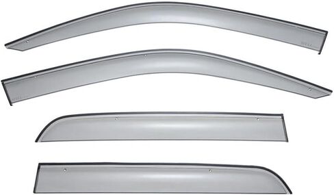 WellVisors Window Visors Wind Deflectors Compatible with Mercedes-Benz 1998-2005 ML-Class W163 Premium Series Rain Guards 3-847MB011 in Kuwait