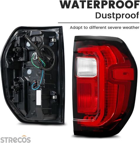 Led Tail Light Compatible with 2023 2024 2025 2026 GMC Canyon AT4 Denali Outer Taillight Rear Reverse Stop Brake Lamp Assembly Replace OEM 85036015, 86595178, 87818237 (Right Passenger Side) in Saudi Arabia