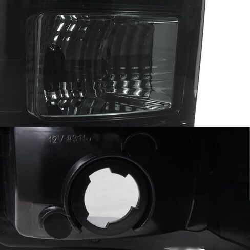 AKKON - For Black Smoked 2007-2013 GMC Sierra 1500 07-14 2500 3500 HeavyDuty Tube LED Tail Brake Lights Pair in Kuwait