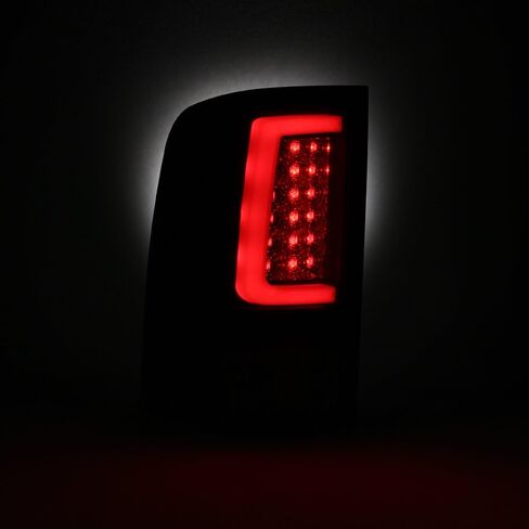 AKKON - For Black Smoked 2007-2013 GMC Sierra 1500 07-14 2500 3500 HeavyDuty Tube LED Tail Brake Lights Pair in Kuwait