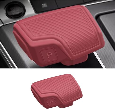 Silicone Gear Shift Knob Cover Compatible with Audi Q7 S7 A8 S8 2020-2025, A6 S6 RS6 A7 RS7 2019-2025, RSQ8 2021-2025, Gear Shifter Trim Replacement, Shifter Handle Lever Case for Audi Q7 (Black) in Kuwait