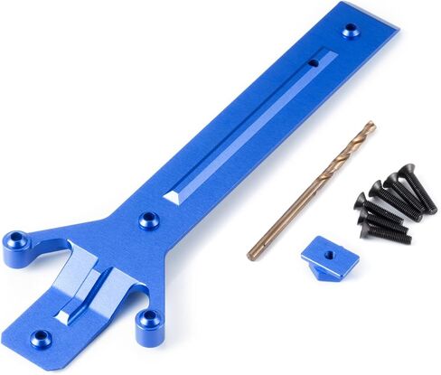 LSG RC Aluminum Alloy Chassis Skid Plate for 1/16 Tra-xxas Mini Maxx 2S 4WD Mini XRT VXL-3S Monster Truck Protection Frame Upgrades Parts(Blue) in Saudi Arabia