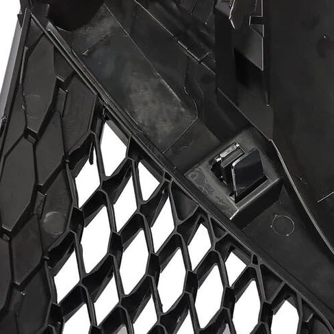 Front Upper Grille Assembly Compatible With 2019-2021 Nissan Maxima SV SR SL Exclusive Advance, ABS Black Chrome Mesh Bumper Grill Replace 62310-9DJ0A 623109DJ0A in Kuwait