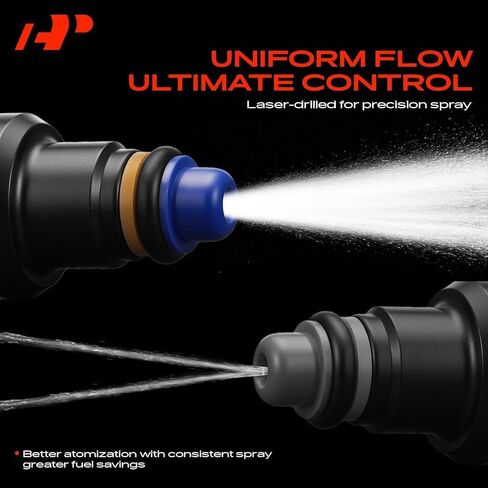 A-Premium 4 Holes Set of 4 Fuel Injectors Compatible with Hyundai Genesis Coupe 2013 2014 L4 2.0L, with Retaining Clip in Kuwait