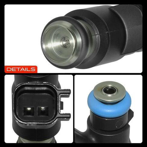 A-Premium 4 Holes Set of 4 Fuel Injectors Compatible with Hyundai Genesis Coupe 2013 2014 L4 2.0L, with Retaining Clip in Kuwait