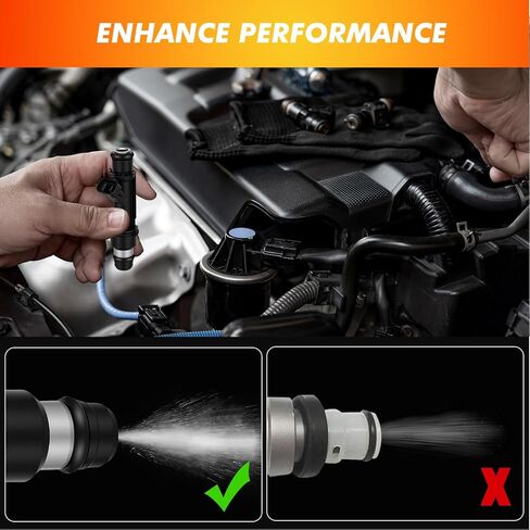 2000-2005 6Pcs Fuel Injectors Compatible for Chevy Impala 00-05 Malibu Monte Carlo,for Buick Century 3.1L, for Pontiac Grand Prix 3.1L,Montana Grand Am 3.4L Replace 25323971 in Kuwait