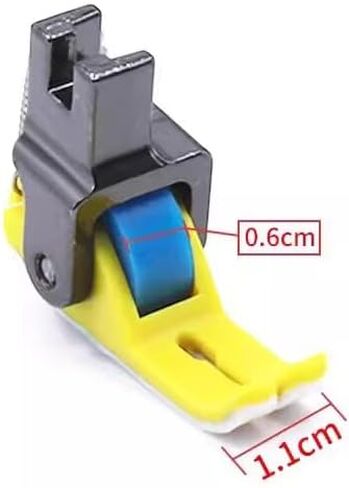 Teflon Narrow Roller Presser Foot for Industrial Single Needle Lockstitch Sewing Machine in Kuwait