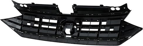 PENSUN Front Bumper Cover Upper Lower Grille Set, Black Compatible with 2019-2021 Volkswagen Jetta VW1000239 VW1036147 VW1200173 (3 Pcs) in Kuwait